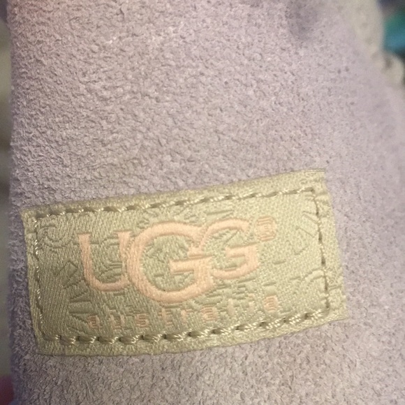 UGG Gray Winter Boots with Pink Accents - Picture 3 of 15